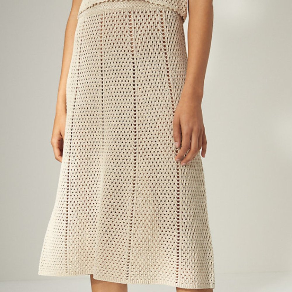 Wilfred Evie Skirt Crocheted A-line skirt